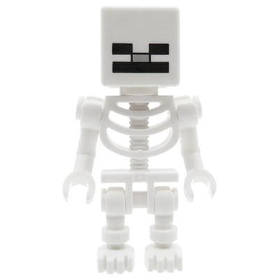 Accéder au produit Figurine LEGO Minecraft - Squelette - blanc
