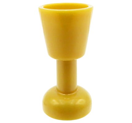 LEGO goblet - pearl gold