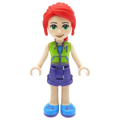 Go to product LEGO Friends Minifigure - Mia - purple shorts