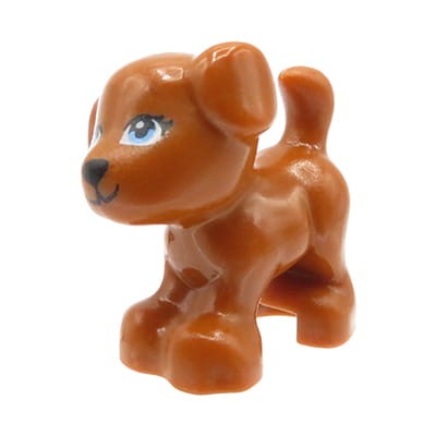 Accéder au produit LEGO Friends petit chien / chiot - orange foncé