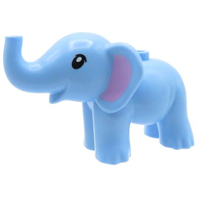 Accéder au produit LEGO Friends petit/bébé éléphant - bleu clair vif