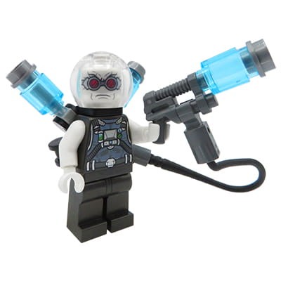 Mini figurka LEGO DC Batman - Mr. Freeze w hełmie, z pistoletem