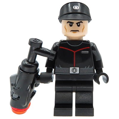 Accéder au produit Figurine LEGO Star Wars - Officier de la flotte Sith + blaster