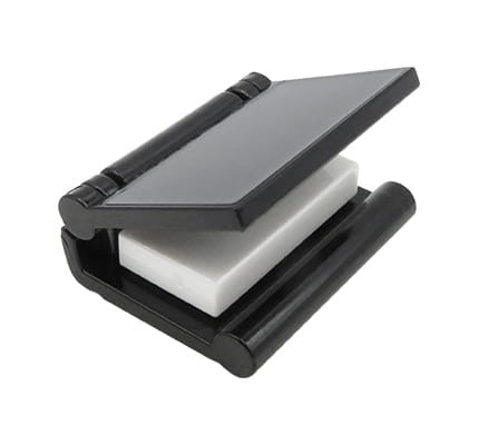 LEGO book - black with white page. Product consisting of 100% new, genuine LEGO branded parts.