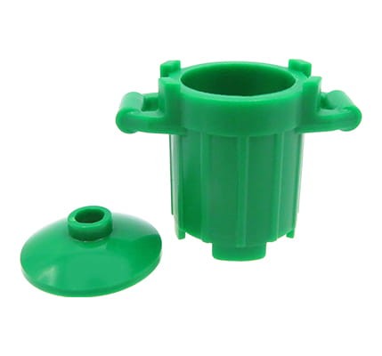 LEGO trash can - green