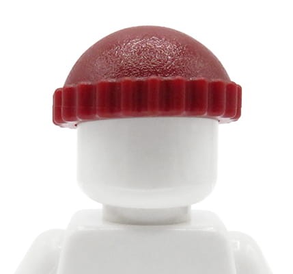 LEGO thief / robber knit cap - dark red