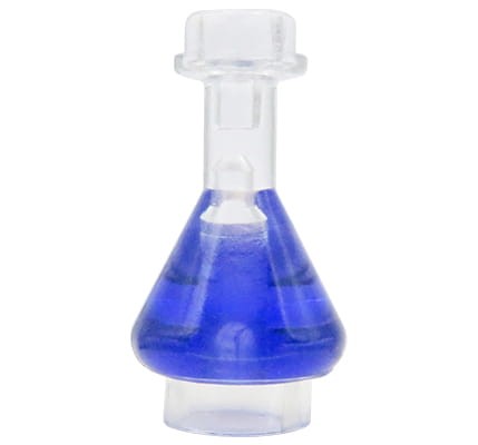 Accéder au produit Bouteille LEGO / flacon de laboratoire avec liquide violet