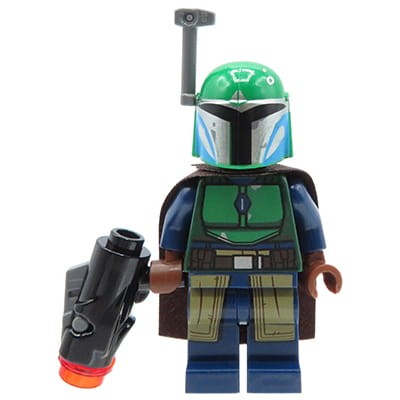 LEGO Star Wars Minifigure - Mandalorian Tribe Warrior with blaster - female