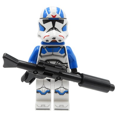 LEGO Star Wars Minifigure - 501st Legion Jet Trooper with weapon