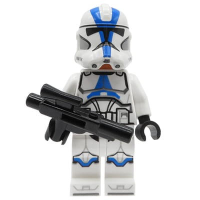 LEGO Star Wars Minifigure - 501st Legion Clone Trooper with blaster