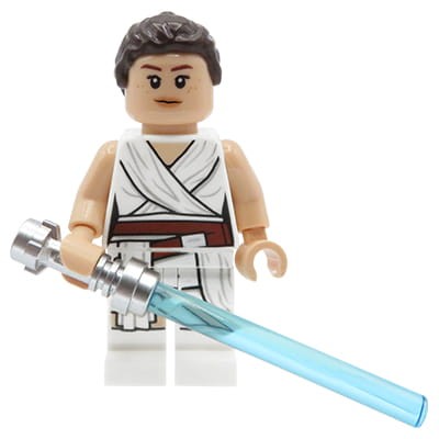 Accéder au produit Figurine LEGO Star Wars - Rey avec sabre laser