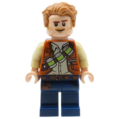 Accéder au produit Figurine LEGO Jurassic World - Dresseur de dinosaures Owen Grady