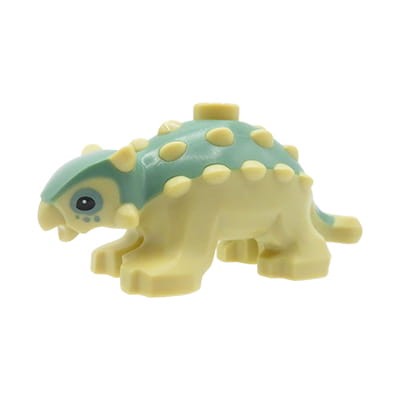 LEGO Jurassic World young / baby dinosaur - Ankylosaurus.
LEGO Jurassic World mały dinozaur Ankylozaur.