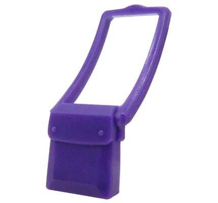 LEGO messenger bag / pouch - dark purple