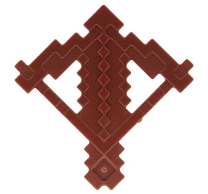 Accéder au produit Arbalète LEGO Minecraft avec flèche - brun rougeâtre