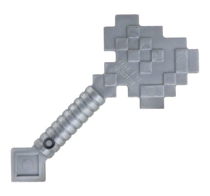 Accéder au produit Hache LEGO Minecraft - argent plat