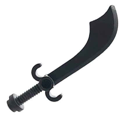 Accéder au produit Épée / cimeterre LEGO - noir