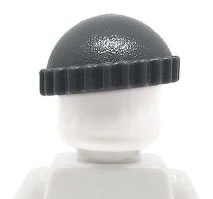 LEGO thief / robber knit cap - dark bluish gray