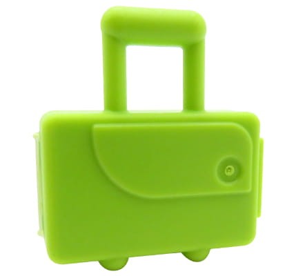 LEGO suitcase - lime