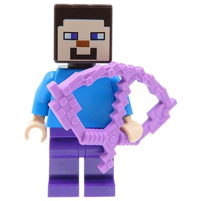Go to product LEGO Minecraft Minifigure - Steve with bow