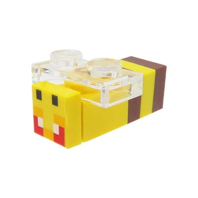 LEGO Minecraft Minifigure - Bee - angry