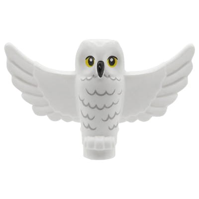 Accéder au produit LEGO Harry Potter Hedwige hibou - blanc aux ailes déployées