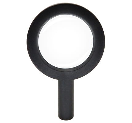 LEGO magnifying glass / magnifier - black