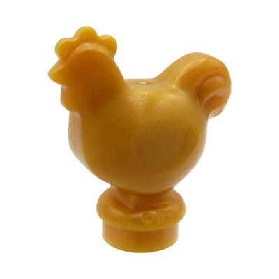 Accéder au produit Poule / poulet LEGO - or perle
