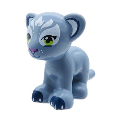 LEGO Friends little lion / tiger baby cub - sand blue
LEGO Friends tygrysek / tygrys / lew w kolorze piaskowym niebieskim