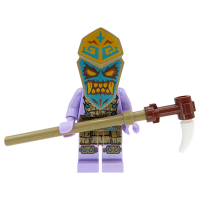 Accéder au produit Figurine LEGO Ninjago - Gardien du Tonnerre - masque et arme