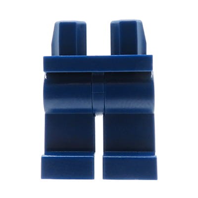 Accéder au produit Jambes de figurine LEGO - pantalon bleu foncé
