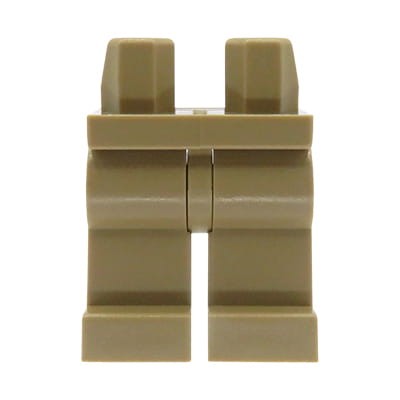 Accéder au produit Jambes de figurine LEGO - pantalon beige foncé / beige foncé