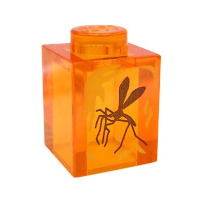 LEGO black mosquito / insect in amber
LEGO komar w bursztynie