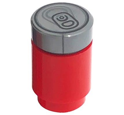 Go to product LEGO drink / soda can - red / cola