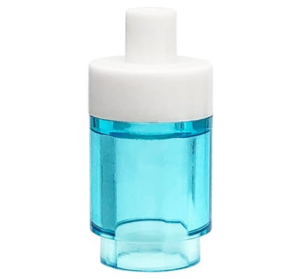LEGO bottle - trans-light blue