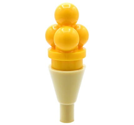 Accéder au produit Glace LEGO dans un cornet gaufré - vanille