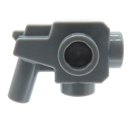 LEGO gun / blaster / pistol - dark bluish gray