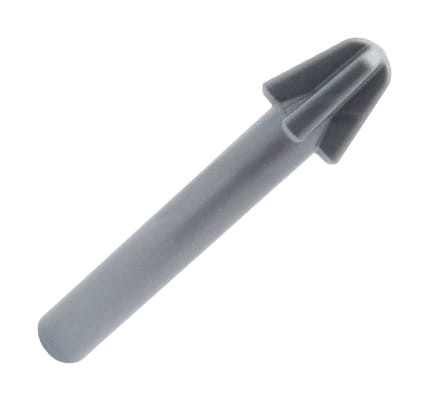 LEGO harpoon - flat silver