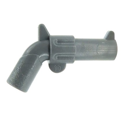 Go to product LEGO pirate gun / pistol / revolver - dark bluish gray