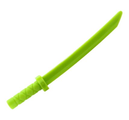 Accéder au produit Épée de samouraï / katana LEGO Ninjago - citron vert