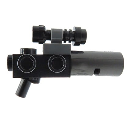 Accéder au produit Fusil / pistolet avec lunette - fabriqué en briques LEGO