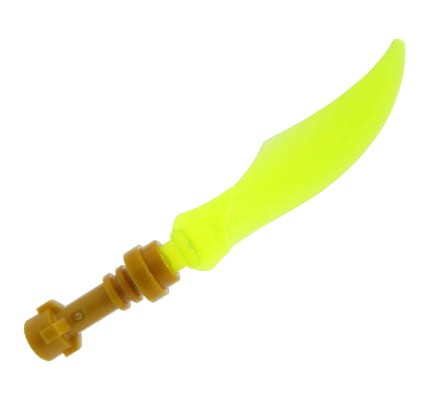 Go to product LEGO Ninjago sword - trans-neon green