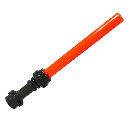 LEGO Star Wars miecz świetlny - przezroczysty pomarańczowy