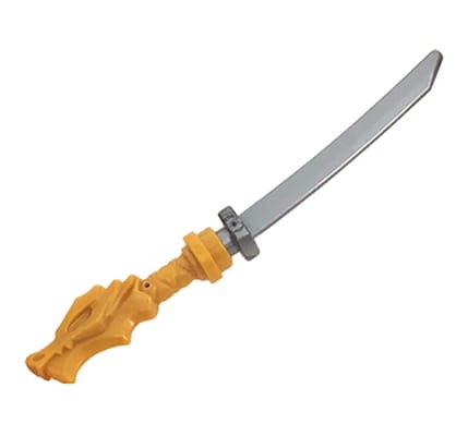 Go to product LEGO Ninjago sword / katana - handle with gold dragon
