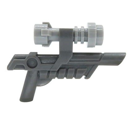 Accéder au produit Pistolet/blaster LEGO avec lunette - gris bleuté foncé