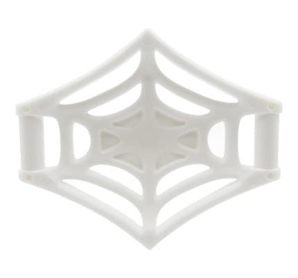 LEGO Super-Man spider web - large, white