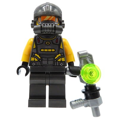 LEGO Marvel Super Heroes Minifigure - AIM Agent with weapon