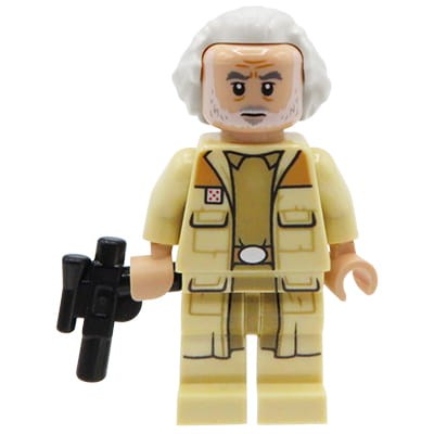 LEGO Star Wars Minifigure - General Jan Dodonna + gun