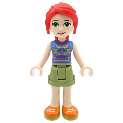 Go to product LEGO Friends Minifigure - Mia - olive green shorts