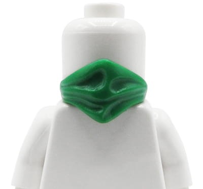LEGO bandana ninja / face scarf mask - green